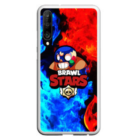 Чехол для Honor P30 с принтом Brawl Stars El Primo , Силикон | Область печати: задняя сторона чехла, без боковых панелей | bibi | brawl stars | brock | bull | crow | dinomike | el primo | leon | mobile game | nita | poko | ricochet | stars | tara | бравл старс | ворон | леон | мобильные игры