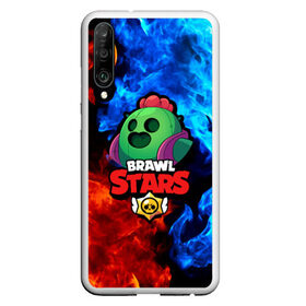 Чехол для Honor P30 с принтом Brawl Stars Spike , Силикон | Область печати: задняя сторона чехла, без боковых панелей | bibi | brawl stars | brock | bull | crow | dinomike | el primo | leon | mobile game | nita | poko | ricochet | stars | tara | бравл старс | ворон | леон | мобильные игры