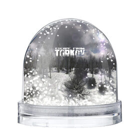 Снежный шар с принтом ESCAPE FROM TARKOV , Пластик | Изображение внутри шара печатается на глянцевой фотобумаге с двух сторон | escape from tarkov | game | игры | побег из таркова | тарков | шутер