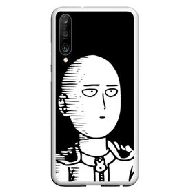 Чехол для Honor P30 с принтом ONE-PUNCH MAN , Силикон | Область печати: задняя сторона чехла, без боковых панелей | one punch man | onepunchman | oppai | saitama | ван панч мен | ванпанчмен | макото миядзаки | сайтама | человек один удар