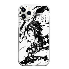 Чехол для iPhone 11 Pro Max матовый с принтом KIMETSU NO YAIBA , Силикон |  | demon slayer | demon slayer: kimetsu no yaiba | kimetsu | kimetsu no yaiba | nezuko | slayer | tanjiro | клинок рассекающий демонов | незуко | танджиро | шинобу кочо