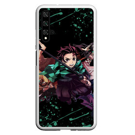 Чехол для Honor 20 с принтом DEMON SLAYER KIMETSU NO YAIBA КЛИНОК РАССЕКАЮЩИЙ ДЕМОНОВ , Силикон | Область печати: задняя сторона чехла, без боковых панелей | demon slayer | kimetsu no yaiba | nezuko | shinobu | slayer | tanjiro | zenitsu | гию томиока | зенитсу | зенитцу | иноске хашибира | клинок рассекающий демонов | незуко | танджиро | шинобу кочо