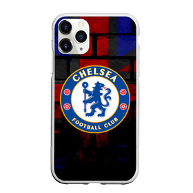 Чехол для iPhone 11 Pro матовый с принтом Chelsea , Силикон |  | chelsea | англия | футбол | челси