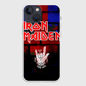 Чехол для iPhone 13 mini с принтом Iron Maiden ,  |  | iron maiden | англия | британия | металл | музыка | рок