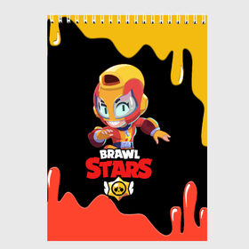 Скетчбук с принтом BRAWL STARS MAX , 100% бумага
 | 48 листов, плотность листов — 100 г/м2, плотность картонной обложки — 250 г/м2. Листы скреплены сверху удобной пружинной спиралью | bib | brawl stars | bull | colt | crow | leon | leon shark | max | moba | sally leon | shark | акула | берли | биби | бравл старс | ворон | жанр | игра | кольт | леон | леон акула | макс | нита | спайк | шелли