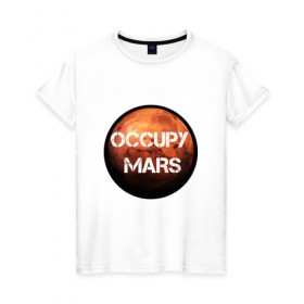 Женская футболка хлопок с принтом Илон Маск , 100% хлопок | прямой крой, круглый вырез горловины, длина до линии бедер, слегка спущенное плечо | elon musk | space x | tesla | илон маск