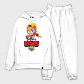 Мужской костюм хлопок OVERSIZE с принтом BRAWL STARS MAX. ,  |  | bib | brawl stars | bull | colt | crow | leon | leon shark | max | moba | sally leon | shark | акула | берли | биби | бравл старс | ворон | жанр | игра | кольт | леон | леон акула | макс | нита | спайк | шелли