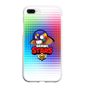 Чехол для iPhone 7Plus/8 Plus матовый с принтом BRAWL STARS EL PRIMO , Силикон | Область печати: задняя сторона чехла, без боковых панелей | bibi | brawl stars | brock | bull | crow | dinomike | el primo | leon | mobile game | nita | poko | ricochet | stars | tara | бравл старс | ворон | леон | мобильные игры