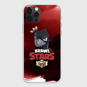 Чехол для iPhone 12 Pro Max с принтом BRAWL STARS CROW , Силикон |  | bibi | brawl stars | brock | bull | crow | dinomike | el primo | leon | mobile game | nita | poko | ricochet | stars | tara | бравл старс | ворон | леон | мобильные игры