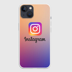 Чехол для iPhone 13 с принтом ИНСТАГРАМ ,  |  | insta | instagram | instagramm | social | видео | инста | инстаграм | инстаграмм | приложение | социальная сеть | фото