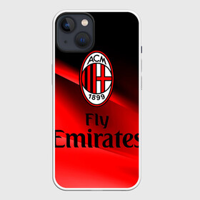Чехол для iPhone 13 с принтом Милан ,  |  | италия | милан | фк милан | футбол