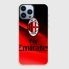 Чехол для iPhone 13 Pro Max с принтом Милан ,  |  | Тематика изображения на принте: италия | милан | фк милан | футбол