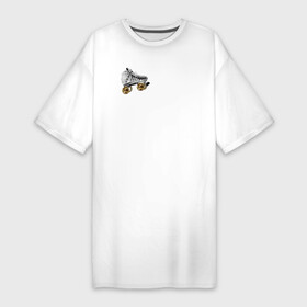 Платье-футболка хлопок с принтом Birds of Prey ,  |  | birds of prey | harley quinn | потрясающая история харли квин | харли квин | хищные птицы