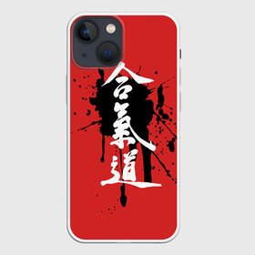Чехол для iPhone 13 mini с принтом Айкидо ,  |  | aikido | аикидо | айкидо | восточные единоборства | единоборства | морихей уэсиба