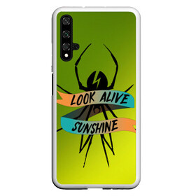 Чехол для Honor 20 с принтом Look alive sunshine , Силикон | Область печати: задняя сторона чехла, без боковых панелей | Тематика изображения на принте: alive | look | my chemical | rok | romance | sunshine