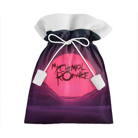 Подарочный 3D мешок с принтом MCR Logo , 100% полиэстер | Размер: 29*39 см | 2007 | chemical | emo | logo | mcr | rock | romance | вокалист | группа | джерард | лого | рок | уэйн | эмо