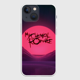 Чехол для iPhone 13 mini с принтом MCR Logo ,  |  | Тематика изображения на принте: 2007 | chemical | emo | logo | mcr | rock | romance | вокалист | группа | джерард | лого | рок | уэйн | эмо