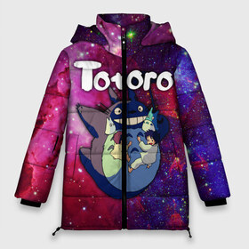 Женская зимняя куртка 3D с принтом Totoro , верх — 100% полиэстер; подкладка — 100% полиэстер; утеплитель — 100% полиэстер | длина ниже бедра, силуэт Оверсайз. Есть воротник-стойка, отстегивающийся капюшон и ветрозащитная планка. 

Боковые карманы с листочкой на кнопках и внутренний карман на молнии | japan | my neighbor totoro | neighbor totoro | totoro | мой сосед тоторо | сосед тоторо | тоторо | япония