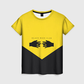 Женская футболка 3D с принтом RSB , 100% полиэфир ( синтетическое хлопкоподобное полотно) | прямой крой, круглый вырез горловины, длина до линии бедер | birds of prey | harley quinn | потрясающая история харли квин | харли квин | хищные птицы