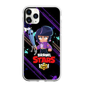 Чехол для iPhone 11 Pro матовый с принтом BRAWL STARS BIBI , Силикон |  | bib | brawl stars | colt | crow | el brown | leon | leon shark | max | moba | sally leon | shark | акула | берли | биби | бравл старс | браун | ворон | жанр | игра | кольт | леон | леон акула | макс | нита | шелли