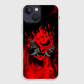 Чехол для iPhone 13 mini с принтом CYBERPUNK 2077 KEANU REEVES ,  |  | bright | cd project red | cyberpunk 2077 | fire | flame | heat | keanu reeves | light | samurai | wildfire | искры | киану ривз | киберпанк 2077 | огненный | огонь | пламя | пожар | самураи