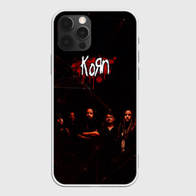 Чехол для iPhone 12 Pro с принтом Korn , силикон | область печати: задняя сторона чехла, без боковых панелей | korn | корн | музыка | рок