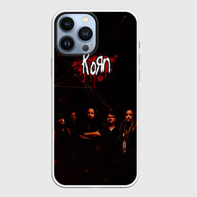 Чехол для iPhone 13 Pro Max с принтом Korn ,  |  | Тематика изображения на принте: korn | корн | музыка | рок