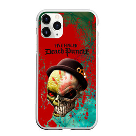 Чехол для iPhone 11 Pro Max матовый с принтом five finger death punch , Силикон |  | five finger death punch | металл | музыка | рок | фингер | череп