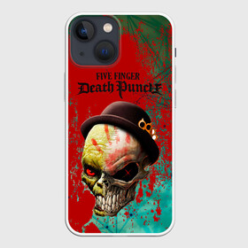 Чехол для iPhone 13 mini с принтом five finger death punch ,  |  | five finger death punch | металл | музыка | рок | фингер | череп