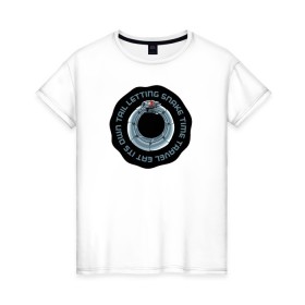 Женская футболка хлопок с принтом SNAKE TIME , 100% хлопок | прямой крой, круглый вырез горловины, длина до линии бедер, слегка спущенное плечо | cyborg_snake | rick and morty | snakes | space snake | vdgerir | рик и морти