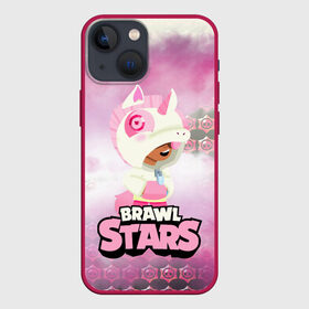 Чехол для iPhone 13 mini с принтом Leon Unicorn Brawl Stars ,  |  | brawl | brawl st | brawl stars | colt | game | leon | mobo | poco | shelly | stars | unicorn | бравл | динамайк | единорог | игра | игры | кольт | леон | лого | мобильные игры | надпись | поко | старс | шелли