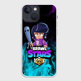 Чехол для iPhone 13 mini с принтом BRAWL STARS BIBI ,  |  | bibi | brawl stars | crow | leon | leon shark | sally leon | shark | stars | акула | биби | ворон | леон | леон акула | спайк