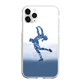 Чехол для iPhone 11 Pro Max матовый с принтом Фигурное катание , Силикон |  | figure skating | коньки | конькобежный спорт | фигурное катание