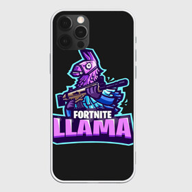 Чехол для iPhone 12 Pro Max с принтом Fortnite LLAMA , Силикон |  | battle | fortnite | funny | kills | royale | save | season | the | twitch | world | битва | борьба | зомби | королевская | оружие | скины | стратегия | фортнайт