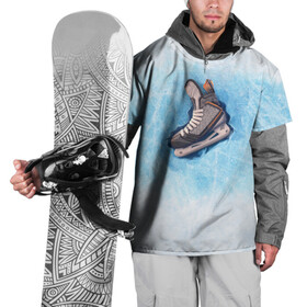 Накидка на куртку 3D с принтом Фмгурное катание , 100% полиэстер |  | figure skating | коньки | конькобежный спорт | фигурное катание