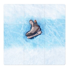 Магнитный плакат 3Х3 с принтом Фмгурное катание , Полимерный материал с магнитным слоем | 9 деталей размером 9*9 см | figure skating | коньки | конькобежный спорт | фигурное катание