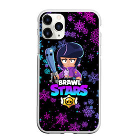 Чехол для iPhone 11 Pro Max матовый с принтом BRAWL STARS BIBI , Силикон |  | Тематика изображения на принте: brawl stars | brawl stars новогодний | christmas | crow | leon | leon shark | new year | shark | stars | акула | ворон | леон | леон акула | новогодний | новый год | спайк