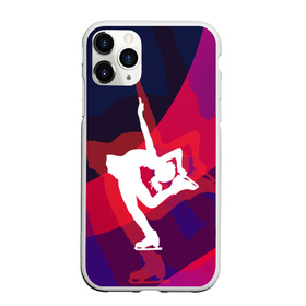Чехол для iPhone 11 Pro матовый с принтом Фигурное катание , Силикон |  | figure skating | коньки | конькобежный спорт | фигурное катание
