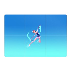 Магнитный плакат 3Х2 с принтом Фигурное катание , Полимерный материал с магнитным слоем | 6 деталей размером 9*9 см | figure skating | коньки | конькобежный спорт | фигурное катание