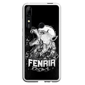 Чехол для Honor P Smart Z с принтом Fenrir , Силикон | Область печати: задняя сторона чехла, без боковых панелей | fenrir | viking | vikings | викинг | викинги | волк | мех | мифология. русь | оскал | скандинавы | славяне | собака | фенрир | шерсть | язычник