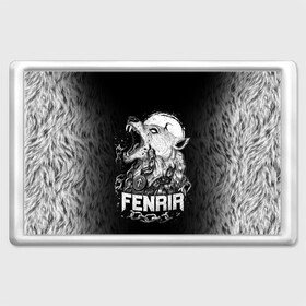 Магнит 45*70 с принтом Fenrir , Пластик | Размер: 78*52 мм; Размер печати: 70*45 | Тематика изображения на принте: fenrir | viking | vikings | викинг | викинги | волк | мех | мифология. русь | оскал | скандинавы | славяне | собака | фенрир | шерсть | язычник