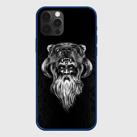 Чехол для iPhone 12 Pro Max с принтом Велес , Силикон |  | Тематика изображения на принте: бог | божество | древнерусский | жрец | медведь | мифология | пантеон | русский | русь | скандинавы | славяне | старец | языческий
