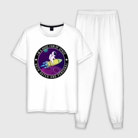 Мужская пижама хлопок с принтом Space , 100% хлопок | брюки и футболка прямого кроя, без карманов, на брюках мягкая резинка на поясе и по низу штанин
 | nasa | science | астронавт | астрономия | венера | земля | космонавт | космос | наука | научный | планеты | юпитер