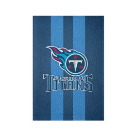 Обложка для паспорта матовая кожа с принтом Tennessee Titans , натуральная матовая кожа | размер 19,3 х 13,7 см; прозрачные пластиковые крепления | tennessee titans | американский футбол | мяч | теннесси тайтенс | футбол