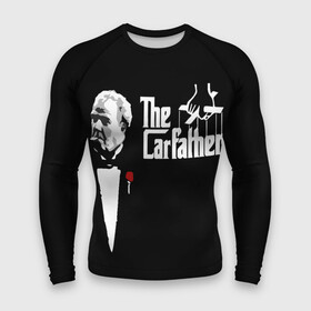 Мужской рашгард 3D с принтом The Carfather Top Gear ,  |  | Тематика изображения на принте: godfather | grand tour | jeremy clarkson | the carfather | top gear | авто | ведущий | гран тур | джереми кларксон | крёстный отец | топ гир