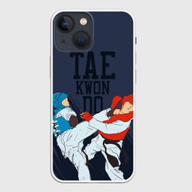 Чехол для iPhone 13 mini с принтом Taekwondo ,  |  | taekwondo | восточные единоборства | единоборства | теквондо | тхэквондо | тэквондо