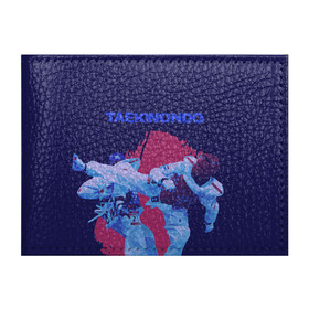 Обложка для студенческого билета с принтом Taekwondo , натуральная кожа | Размер: 11*8 см; Печать на всей внешней стороне | taekwondo | восточные единоборства | единоборства | теквондо | тхэквондо | тэквондо