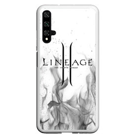 Чехол для Honor 20 с принтом LINEAGE 2 , Силикон | Область печати: задняя сторона чехла, без боковых панелей | armor | characters | erak note | kim sung hwan | lineage | lineage 2 | lineage antharas | lineage eternal | minimalism | shield | twilight resistance | warrior | персонажи