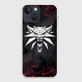 Чехол для iPhone 13 mini с принтом ВЕДЬМАК ,  |  | geralt | the witcher | the witcher wild hunt | witcher | wolf | ведьмак | ведьмак 3 | волк | геральт | охотник