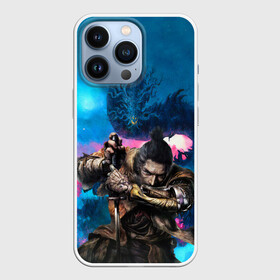 Чехол для iPhone 13 Pro с принтом Sekiro Shadows Die Twice ,  |  | Тематика изображения на принте: darksoul | die | sakura | samurai | sekiro | sempai | sensei | shadows | twice | самурай | семпай | чекиро